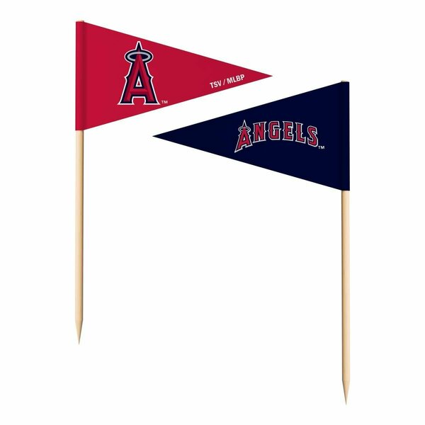The Sports Vault Los Angeles Angels Toothpick Flags - 36PK 7183138513
